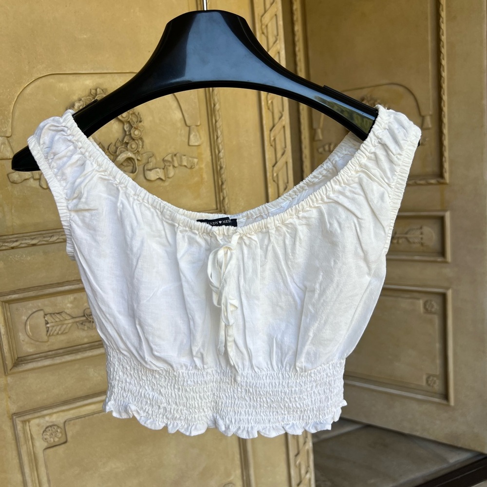Brandy off the shoulder top